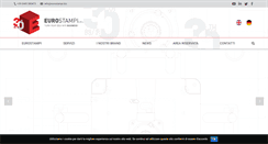 Desktop Screenshot of eurostampi.biz